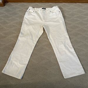 Lauren Ralph Lauren white jeans